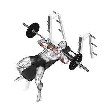 Barbell Lying Close Grip Press