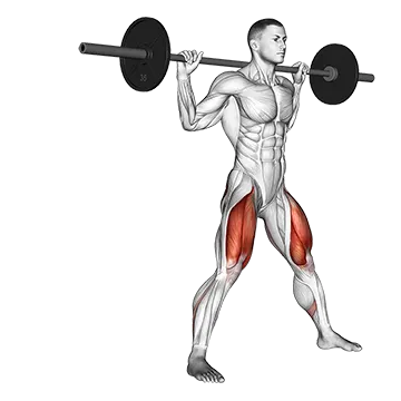Barbell Side Split Squat II