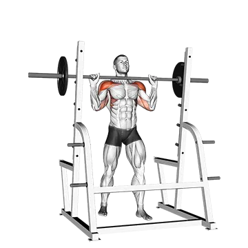 Barbell Standing Military Press