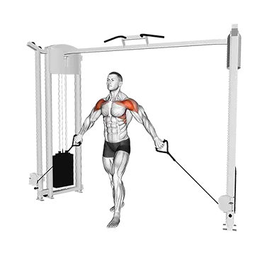 Cable Front Shoulder Raise