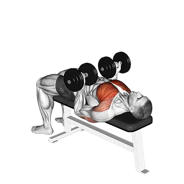 Dumbbell Reverse Bench Press