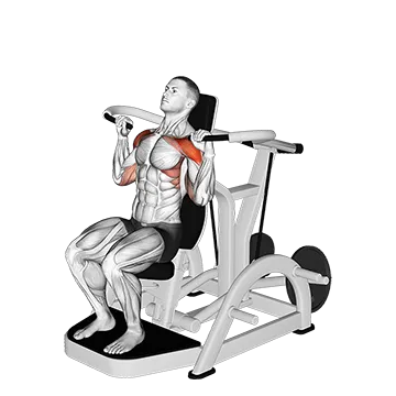 Lever Shoulder Press (Plate Loaded) Version 3