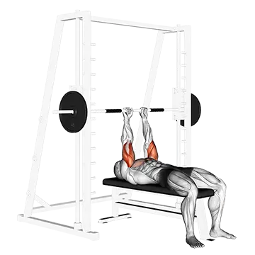 Smith Close Grip Bench Press