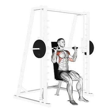 Smith Seated Shoulder Press