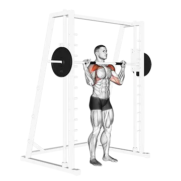 Smith Standing Military Press