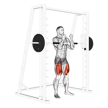 Smith Zercher Squat